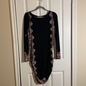 Sexy, Slinky Ruched Dress by Rachel Roy